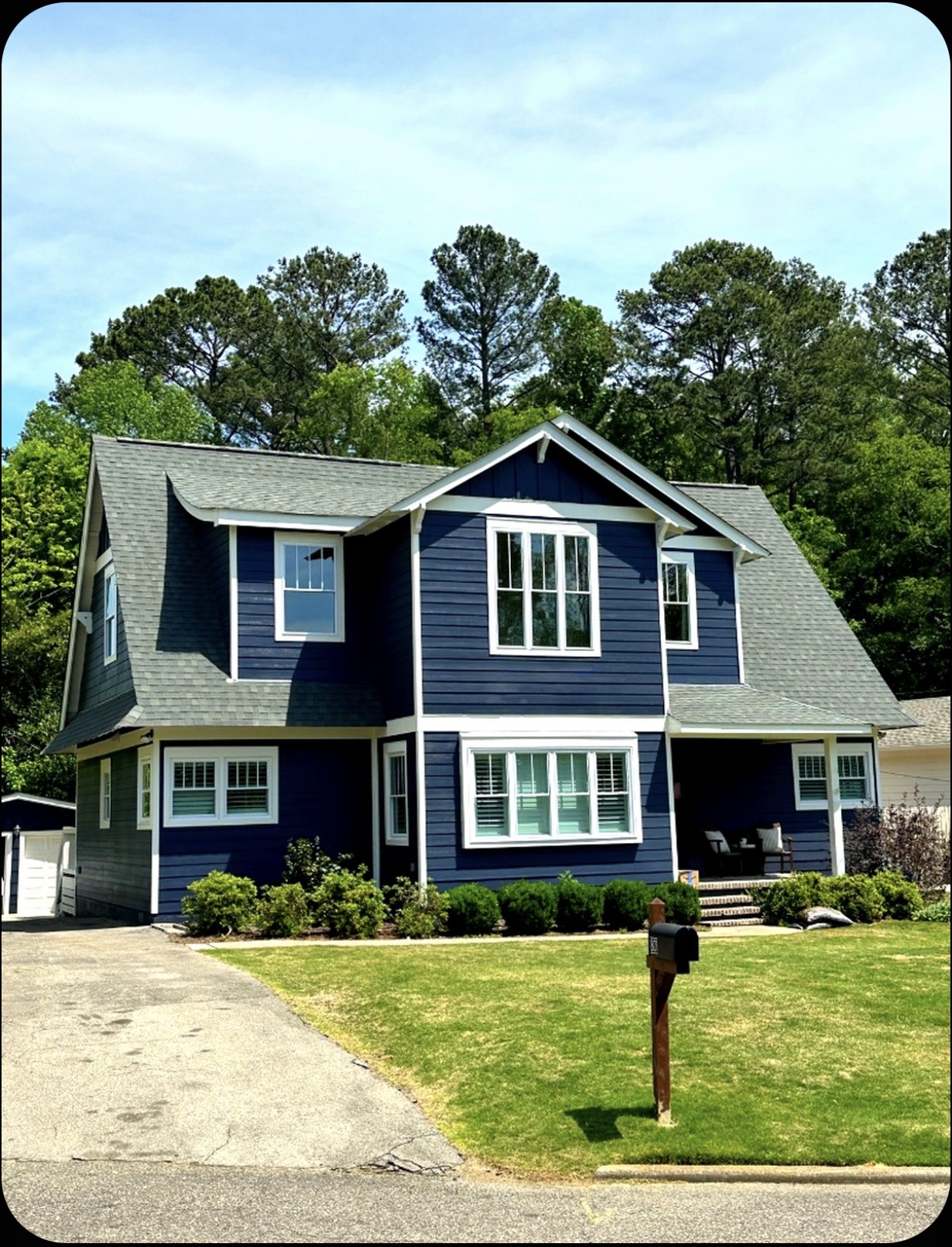 Minneapolis home after second story addition — full second floor added without moving out